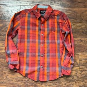 Long sleeve boys Calvin Klein shirt size 8